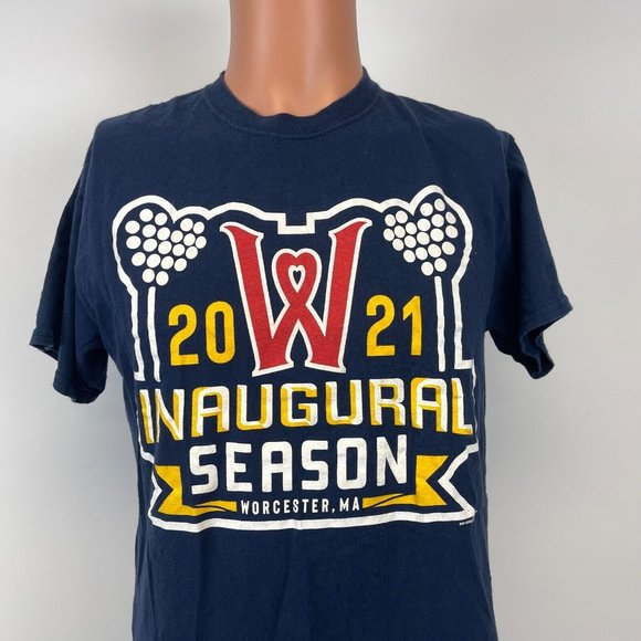 Worcester Red Sox Inaugural Season T Shirt MILB Minor League Baseball Woo Sox M - Picture 1 of 4